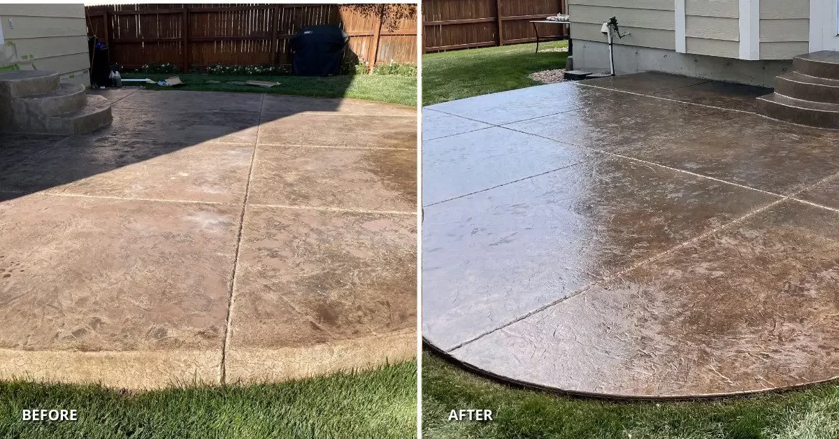 Oil-Stained & Damaged Concrete Restoration – Ogden UT